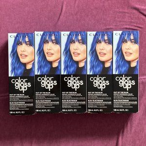5X NEW Clairol Color Gloss Up Semi Permanent Hair Color, Out of the Blue